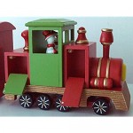 Country Baskets Toy Town Advent Steam Train Size 15 cm Multi