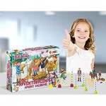 CRAZE Premium BIBI & TINA 24676 Advent Toys 2020 BIBI&Tina Christmas Calendar B&T for Girls Creative Content Surprises Colorful