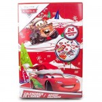 D'Arpeje Disney Cars Christmas Advent Calendar with 24 Surprises (CDIC086) Red 1 size