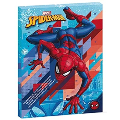 DEKORA Marvel Spiderman Milk Chocolate Advent Calendar Christmas 2019