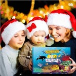 DUOCACL 2020 Christmas Advent Calendar 24PCS Marine Animal Toy Educational Toy Christmas Countdown Surprise Gift for Kids Boys and Girls