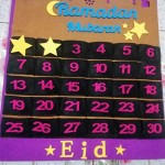 Eid Mubarak Advent Calendar Hanging Felt Countdown Calendar Eid Mubarak Felt Calendar Ramadan Countdown Calendar With Candy Pockets For Kids Gifts Ramadan Party Decor Supplies