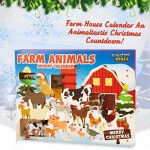 KreativeKraft Toys Advent Calendar 2020 Animal Countdown To Christmas Advent Calendars For Toddlers Boys And Girls With 24 Surprises Including Horse Cat Dog And All Their Favourite Farm Animals