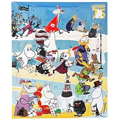 Martinex Moomin Christmas Advent Calendar with Board Game and Plastic Figures 2020