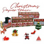 North Pole Advent Train Christmas Advent Calendar for Family Fun 2020 Toy for Boys and Girls