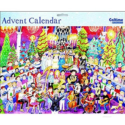 Orchestra X Mas Tree Music Christmas Tree - Advent Calendar 350 x 245 mm with envelope