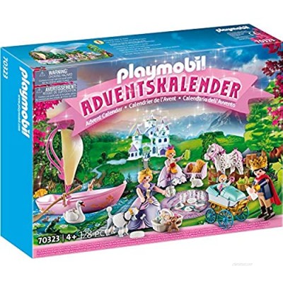 PLAYMOBIL Advent Calendar 70323 Royal Picnic in the Park  for Children from 4 Years