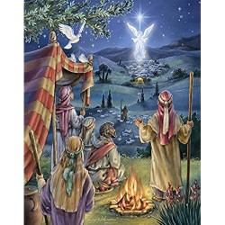 Vermont Christmas Company Following the Star Advent Calendar with Nativity Story