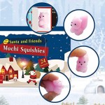 Vtops Christmas Countdown Toys Advent Calendars 2020 Christmas Countdown Toys with 24pcs Different Cute Animal Toys for Kids Gift