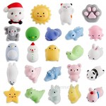 YAROMO 2020 Christmas Advent Calendar Christmas Countdown Advent Calendar 24 Animals Squishy Toys Gifts Non-Toxic Cute and Adorable Party Favor Different Surprise for Every Day