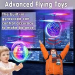 2 Pack Flying Balls Toys RC Toys for Boys Girls Age 6 7 8 9 10 Remote Control Helicopter Light Up Mini Ball Drones Rechargeable Indoor Outdoor Sports Game Toys for Kids Holiday Birthday Gifts
