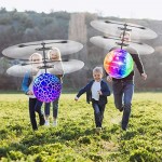 2 Pack Flying Balls Toys RC Toys for Boys Girls Age 6 7 8 9 10 Remote Control Helicopter Light Up Mini Ball Drones Rechargeable Indoor Outdoor Sports Game Toys for Kids Holiday Birthday Gifts