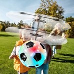 3 Pack Flying Ball Kids RC Toys Holiday Toy Birthday Gifts for Boys Girls Age 6-14 Hand Operated Helicopter Light Up Ball Mini Drone Hover Ball Remote Control Indoor Outdoor Sports Game Toys for Boys