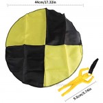 98K Parachute Toy 6 Pieces Children's Flying Toys Tangle Free Throwing Hand Throw Parachute Army Man Toss It Up and Watching Landing Outdoor Toys for Kids