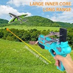 Airplane Launcher Toy Catapult Plane Gun Kids Outside Toys Flying Toy Auto-Launcher with 4Pcs Foam Glider Planes Bubble Catapult Airplanes Kit for Kids Outdoor Game Toys