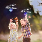 Flying Ball Toys RC Toy for Kids Boys Rechargeable Light Up Ball Drone Infrared Induction Helicopter with Remote Controller for Indoor and Outdoor Games Girls Gifts for Teens 2 PCS