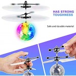 Flying Ball Toys RC Toy Gifts Rechargeable Light Up Ball Drone Infrared Induction Helicopter with Remote Controller for 3 4 5 6 7 8 9 10 Year Old Boys and Girls