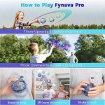 Flynova Pro Flying Ball Toys Globe Shape Magic Controller Mini Drone Flying Toy Built-in RGB Lights Spinner 360° Rotating UFO Safe Magic Flying Toys Outdoor Indoor Birthday Xmas Gifts for Kids Adults