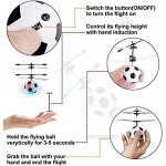 GreaSmart Flying Ball Kids Soccer Toys Hand Control Helicopter Light Up Ball Mini Drone Magic RC Toys Kids Holiday Toy Birthday Gifts for Boys Girls Ages 6+ Outdoor Sport Ball Game Toy Fun Gadget