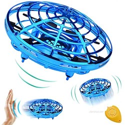 Hand Operated Drone  RC Flying Toys Drone for Kids  Flying Ball Helicopter Mini Drone  Hand Controlled Quadcopter Light Up Flying Toys  360°Rotating Helicopter Outdoor Toys Gifts for Boys and Girls