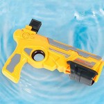 KOOLTI Bubble Catapult Plane Toy Airplane Foam Catapult Airplane Children's Outdoor Toy Hand-Thrown Gyro Pistol Launcher Glider Model Outdoor Sports Boy Toy（Yellow