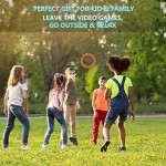 OUOnDAD Flying Disc Toys for Kids Adults 11 inch Flying Ring 3 Pack Beach Backyard Sports Play Discs Soft Flying Discs-Best Sport Outdoor Toy Gift for 3 4 5 6 7 8 9 10 Year Old Boys Girls Family