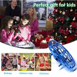 SODIKE Hand Operated Drones for Kids or Adults Mini Drone Motion Sensor Small Flying Ball Toys for Kids Gift LED Lights Easy Play Indoor UFO Drone for Boys Girls. (blue)…