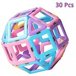 30 Pcs Magnetic Blocks for Kids Boys and Girls Preschool Toys Magnet Building Sets Magnetic Building Blocks Stem Toys
