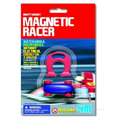 4M Kidz Labs Mighty Magnet Magnetic Racer