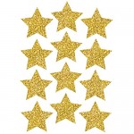 ASHLEY PRODUCTIONS Sparkle Stars Die-Cut Magnets Gold 3 ASH30400