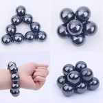 Cool Sicence Kit Set Magnetic Rings Gear Large Fidget Magnets Spinner Hematite Magnetic Stones Educational Magnet for Kids Adults Magnets for Office Home Neat Party Favors Supplies Gift XXL(10 PCS)