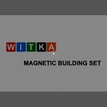 WITKA 120 Pieces Magnetic Building Toys Intelligence Construction Sticks Blocks Sets and Brain Training Games Kit for Boys and Girls
