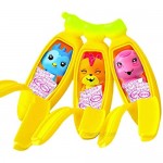 Bananas Collectible Toy 3-Pack Bunch (Orange Pink Yellow - Series 1) by Cepia (Styles May Vary)