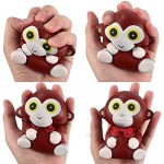 JOYIN 6 Pack Jumbo Size Squishy Animal Toy Slow Rising Stress Relief Super Soft Squeeze Kawaii Cute Animal Friends Toys for Boys Girls