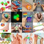 Sensory Fidget Toys Pack 42 Pack Fidget Toys Push pop Bubble Sensory Toys Relieves Stress and Anti-Anxiety Special Therapy Toys Fidget Hand Toys for Autistic Kids Adult Birthday Gift Party Favors