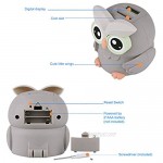 AMAGO Owl Coin Bank Cute Piggy Bank for Boys Girls and Adults Digital Savings Bank as a for Kids Coin Jar with 2 AAA Batteries not Included.