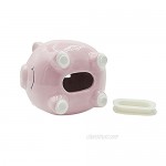 Aojingtai Piggy Bank Mini & Small Cute Ceramic Coin Money Piggy Bank Makes a Perfect Unique Gift Nursery Décor Keepsake or Savings Piggy Bank for Kids Pink