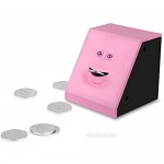 BLINGBIN Coin Eating Saving Bank Face Monkey Battery Operated Novelty Saving Box Piggy Bank for Kids