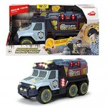 DICKIE TOYS - 14 Inch Money Truck with Piggy Bank Blue