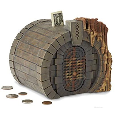 Enesco The Wizarding World of Harry Potter Gringotts Vault Coin Bank  6.26 Inch  Multicolor