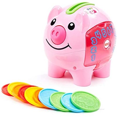 Fisher-Price Laugh & Learn Smart Stages Piggy Bank  Cha-ching! Get Ready To Cash In On Playtime Fun And Learning!