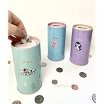 Funtastic Place Piggy Bank for Girls and Boys. Set of 3 Money Coin Banks: Save Share Spend to Help Kids Become financially Responsible