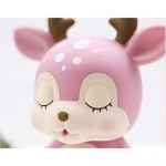 MASSJOY Deer Child Piggy Bank Boy and Girl Cartoon Drop-Proof Piggy Bank Children's Day Gift.