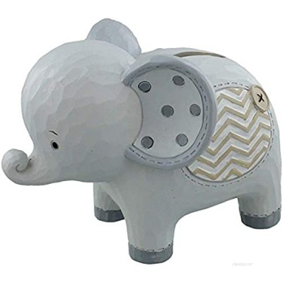 Oaktree Gifts Noah's Ark Resin Money Bank Elephant
