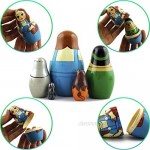 Wizard of Oz Nesting Dolls 5 pieces - Wizard of Oz Decorations - Wizard of Oz Toys Gifts