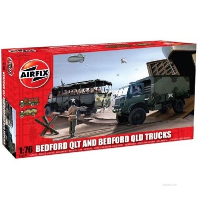 Airfix A03306 Bedford QT v1 1:76 Scale Military Vehicle Series 3 Model Kit