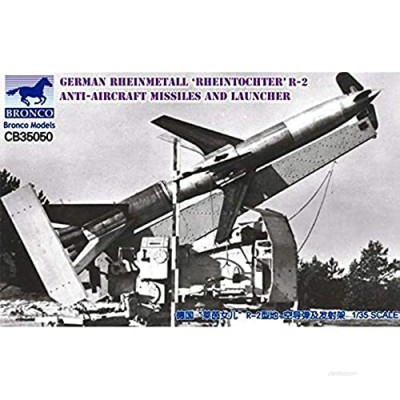 Bronco Models CB35050 – Model Kit German Rheinmetall 'rheintochter N 2 Anti Aircraft Missiles Launcher