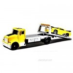 Fresh Metal Metal Movers Maisto FMR Flatbed with Yellow Camaro