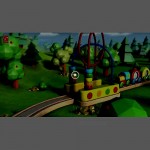 Hape Wooden Railway Bead Maze Rainbow Track