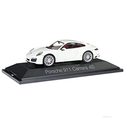 Herpa 71048 "Porsche 911 Carrera 4S Coupé Model Set  White